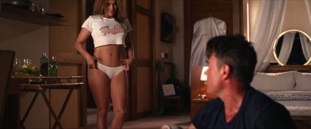 Jennifer Lopez strips down to her underwear in the newly released film ""Shotgun Wedding"