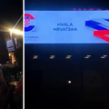 Kosovo se zahvaljuje, na ekranu prikazivali 'Hvala Hrvatska'