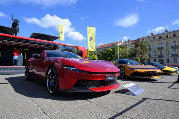 U Zagrebu predstavljena &ccaron;etiri Ferrarijeva modela, me&dstrok;u njima i novi 849 Testarossa