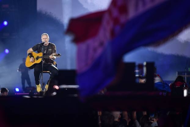 Veliki koncert Marka Perkovi&cacute;a Thompsona u Sinju