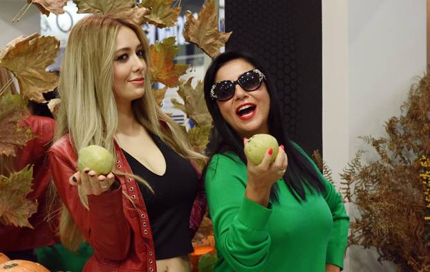 Zagreb: Poznate dame družile se uz bundeve u frizerskom salonu Marcela