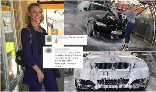 Nikolina prala BMW, gledatelji ju napali: Zaradi ga pa se hvali