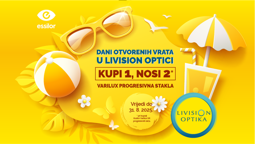 Dani otvorenih vrata u Livision optici – Savjetovanje, pokloni i posebne pogodnosti