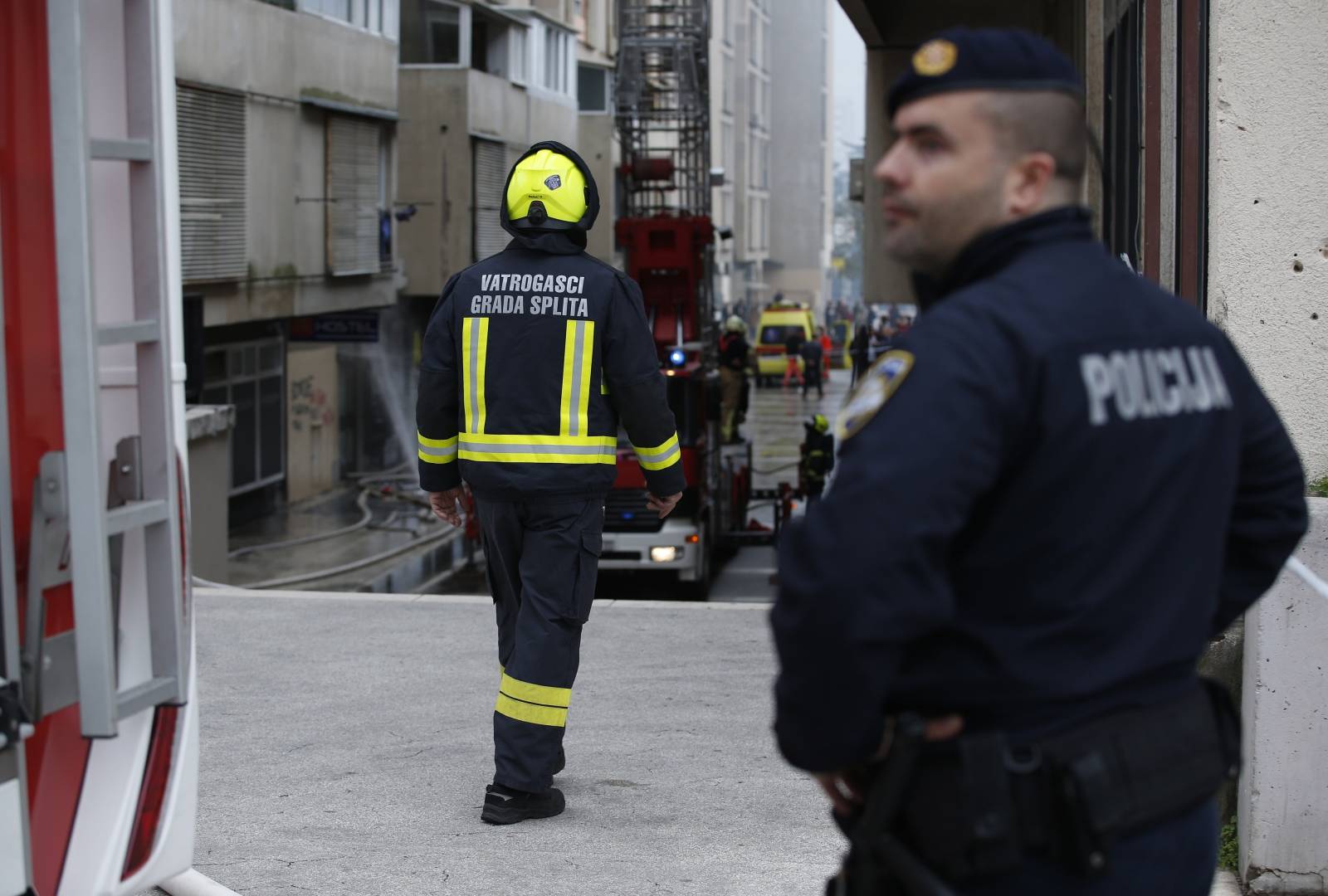 Split: Požar u stanu stambene zgrade na Trsteniku