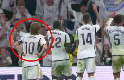 VIDEO Što to radi Luka Modrić dok drugi igrači Reala slave?