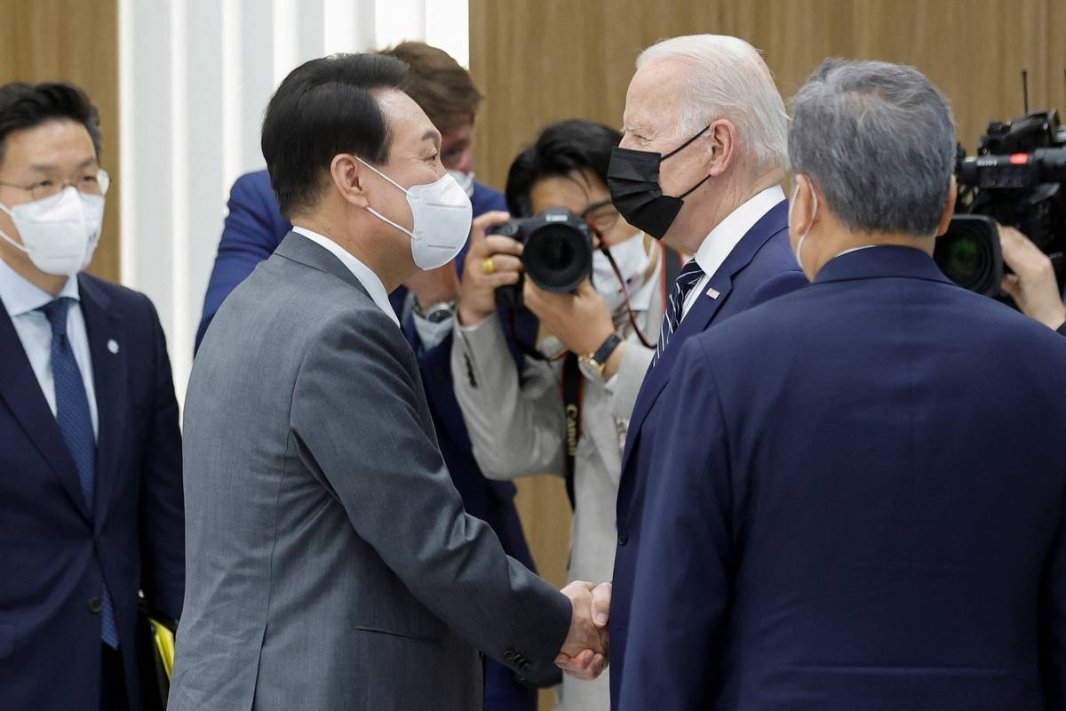 Biden je stigao u Južnu Koreju