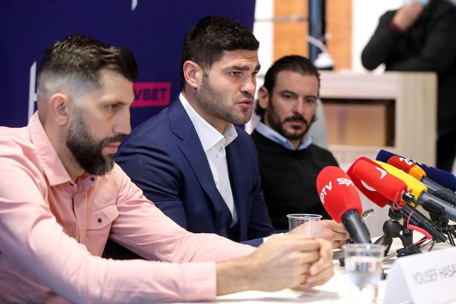 Zagreb: Filip Hrgović uoči borbe protiv Scotta Alexandera 