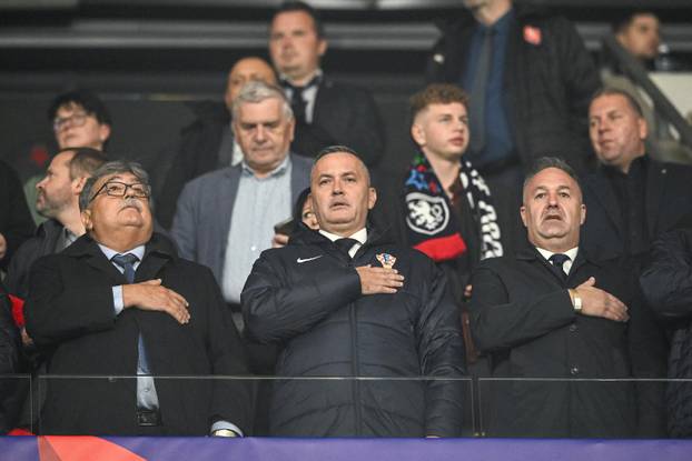 Prag: VIP tribina tijekom susreta &Ccaron;e&scaron;ke i Hrvatske u kvalifikacijama za FIFA Svjetsko prvenstvo