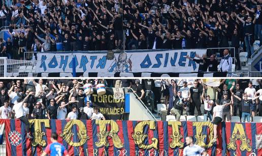 VIDEO Torcida najbrojnija dosad na Opus Areni, Osječani žestoko izviždali bivšeg kapetana...