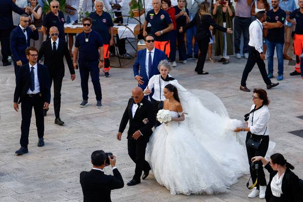 Manchester City goalkeeper and Italy captain Gianluigi Donnarumma marries Alessia Elefante in Locorotondo