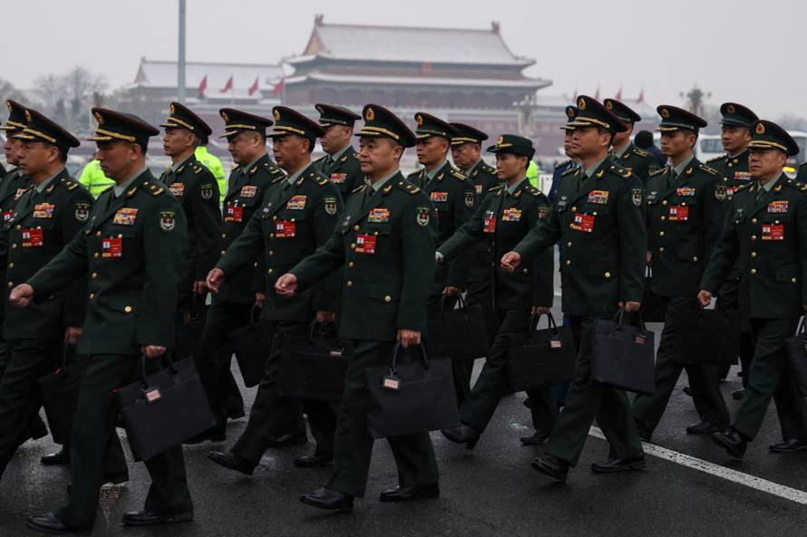 China's NPC opening session at the Great Hall of the People, in Beijing