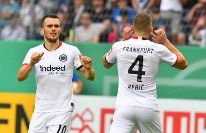Rebićev šou u Kupu: U 13 min. dao tri gola i spasio Eintracht