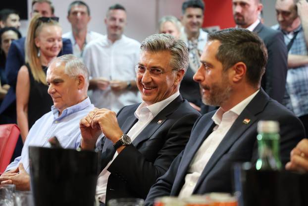 Split: Predsjednik Vlade Andrej Plenković na otvorenju Europskog prvenstva u ragbiju 7