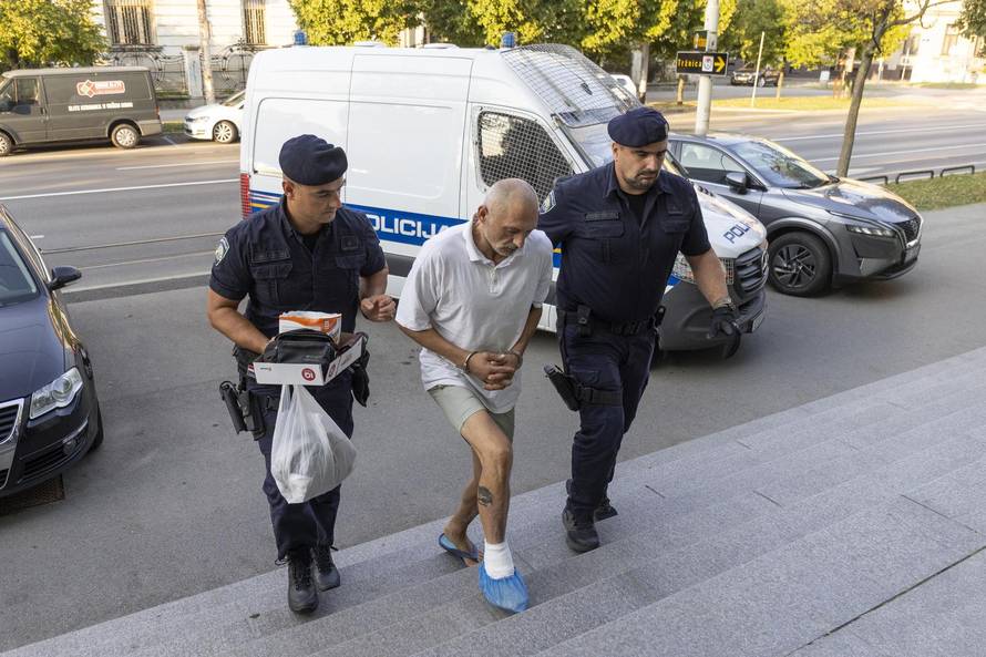 Osijek: Privođenje osumnjičenog za ubojstvo supruge u mjestu Tenja