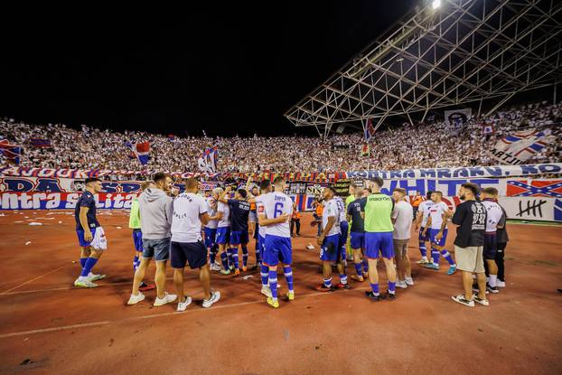 Split: Derbi Hajduka i Dinama na stadionu Poljud