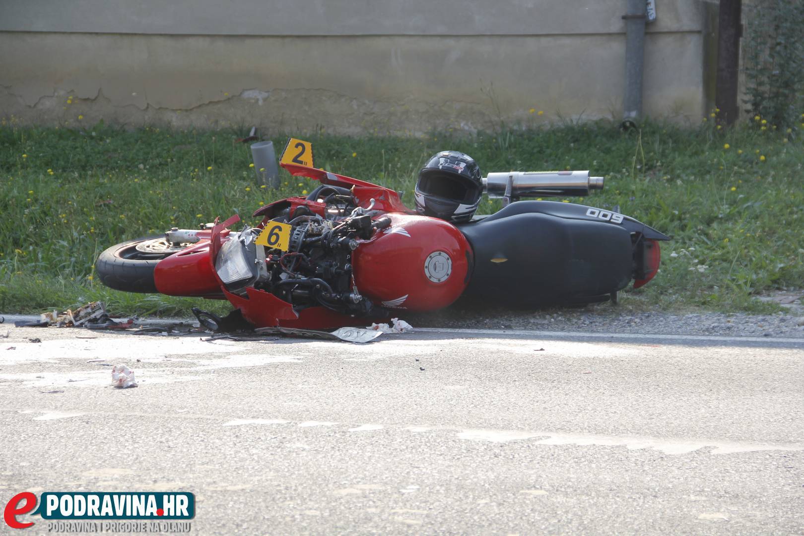 Sudar s kombijem: Motociklist s teškim ozljedama u bolnici
