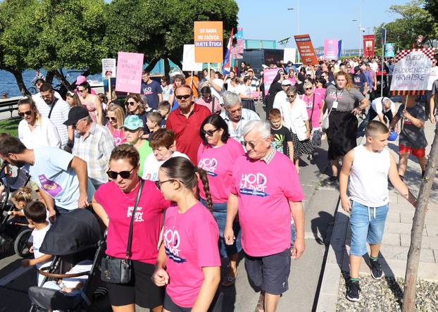 Prvi put u Šibeniku održan Hod za život