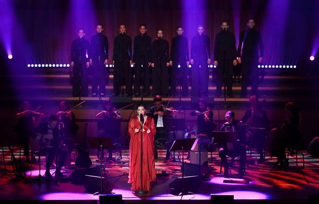 Zagreb: Nina Badrić održala koncert u Lisinskom