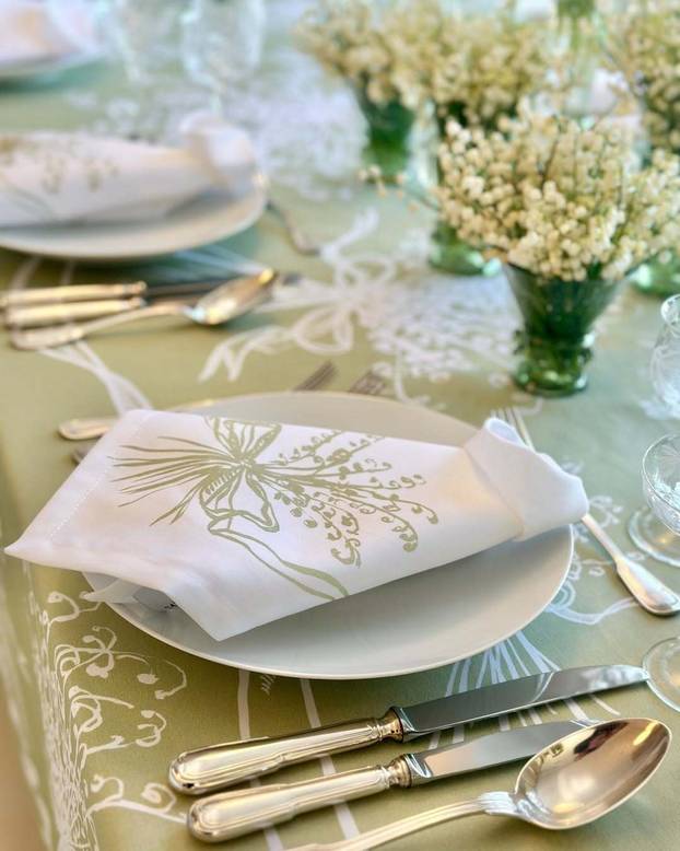 FOTO Šekoranjini stolnjaci su hit: Pogledajte originalni dizajn