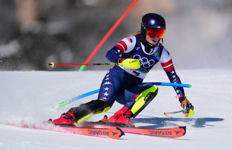 Alpine Skiing - Women's Slalom Run 1