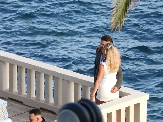 Dubrovnik:  Primanje dan uoči svadbe  Nicole Artukovich i Liama Stewarta