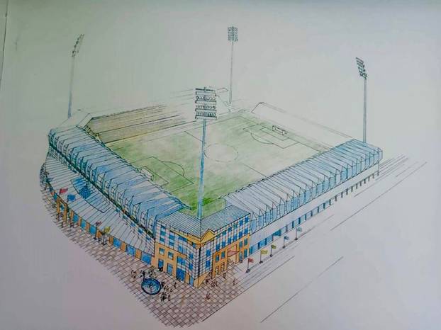 FOTO Ove su stadione obećavali u Hrvatskoj, a od njih još ništa: Plavi vulkan, kuglof, Kantrida...