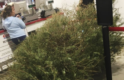 Vratila božićno drvce u dućan: 'Želim novac nazad, umrlo je'