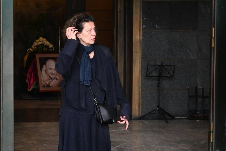 Zagreb: Sprovod Žarka Savića na Mirogoju