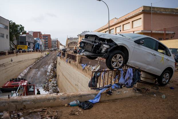 Aftermath of flash floods in Valencia, Spain - 03 Nov 2024
