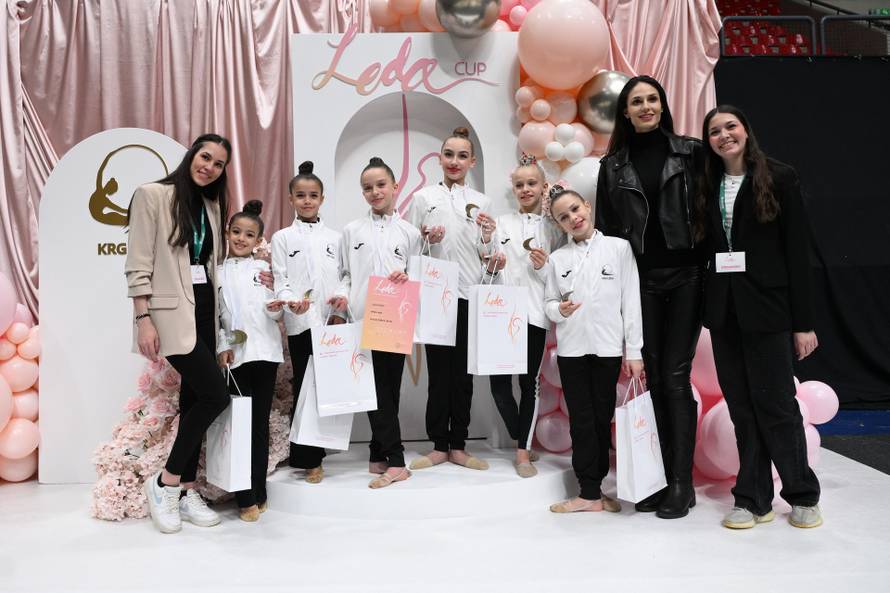 LEDA CUP 2025. Spektakl ritmičke gimnastike u srcu Zagreba