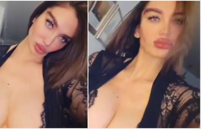 Soraja Vučelić ponovo 'zapalila' Instagram: Obuzdavala grudi u izazovnom čipkastom rublju...