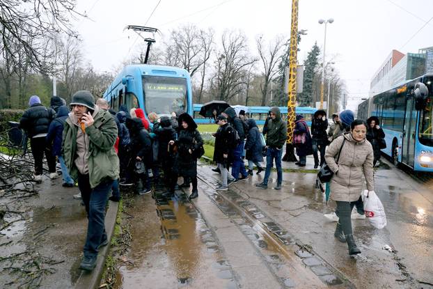 Zagreb: Kolaps javnog prijevoza