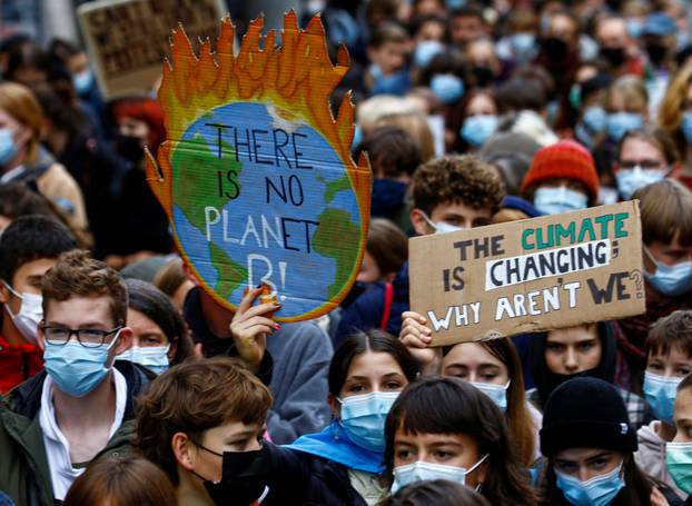Global Climate Strike protests in Bern