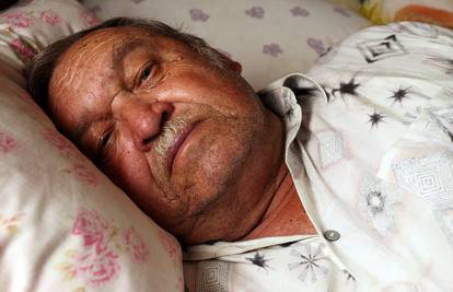 Neispavan: Izidor Hojsak (78) već 13 godina ne može zaspati