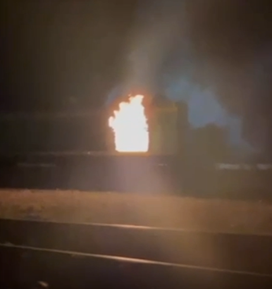 Pogledajte kako partizani pale vlakove s vojnom opremom u Rusiji: 'Putinov ološ je u strahu'