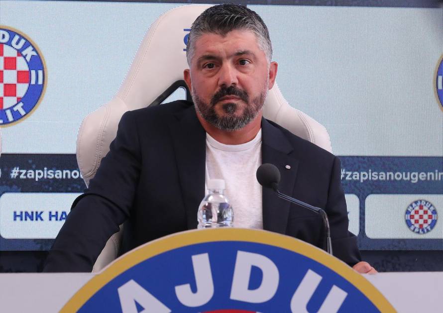 Split: Službeno predstavljen novi trener Hajduka Gennaro Gattuso