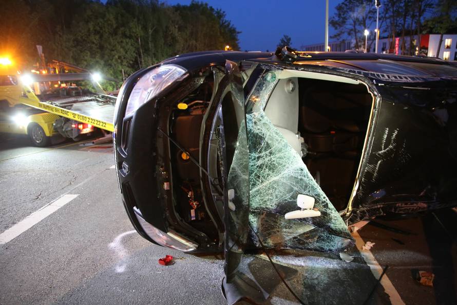 Illegal car race in Hagen