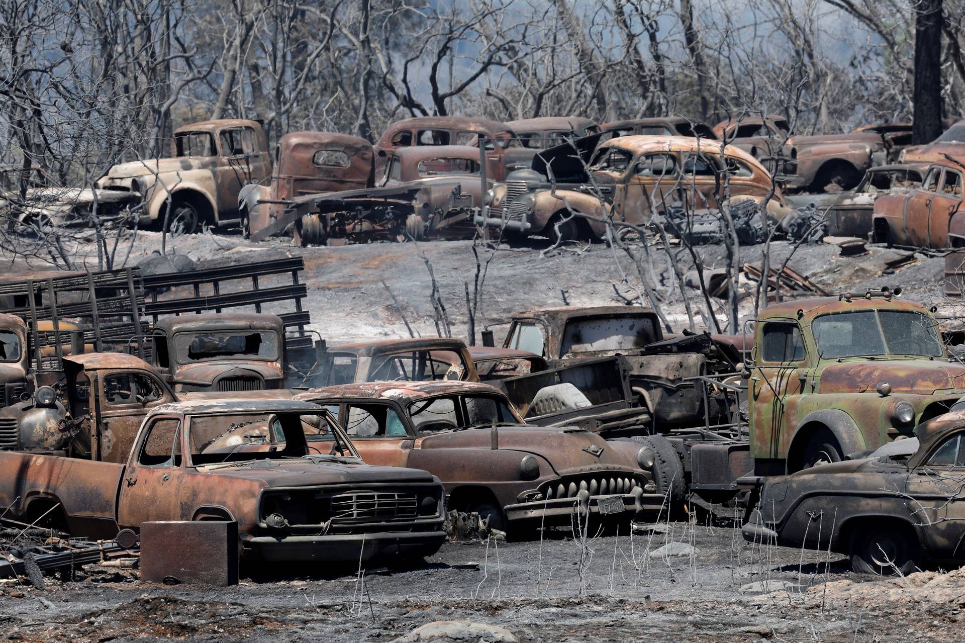 Wildfire near Chico, California