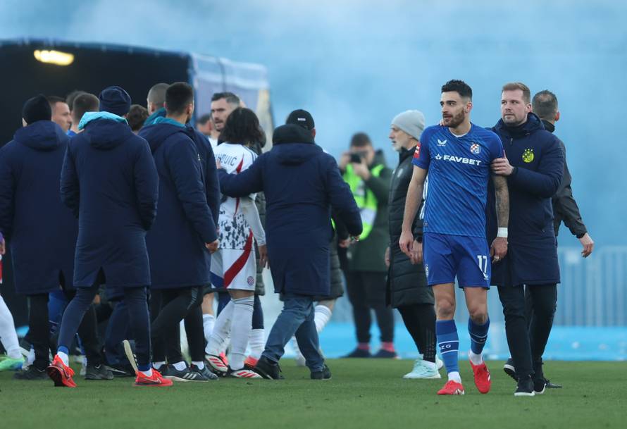 Zagreb: Utakmica Dinama i Hajduka u 24. kolu Prve HNL