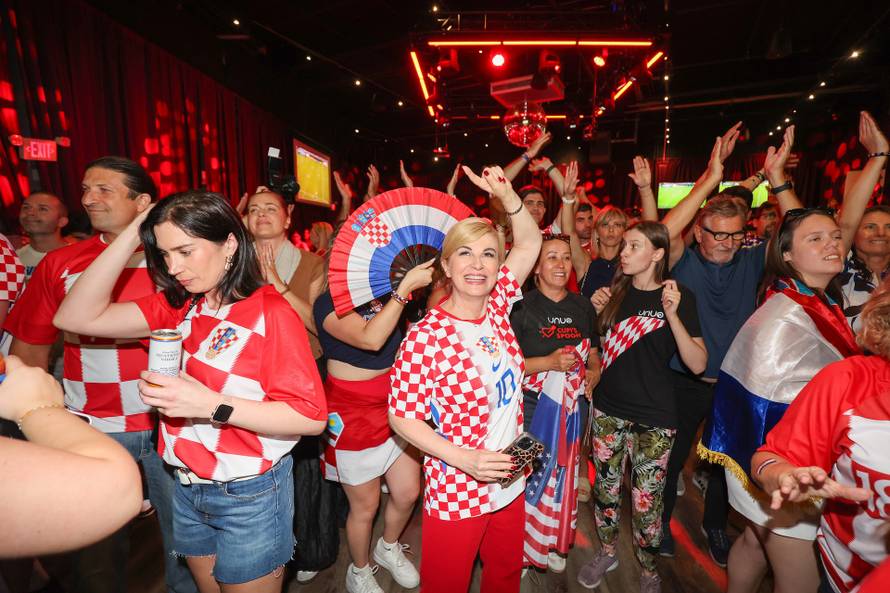 SP 2026 Philadelphia: Rasplesana Kolinda zabavljala se sa hrvatskim navijačima