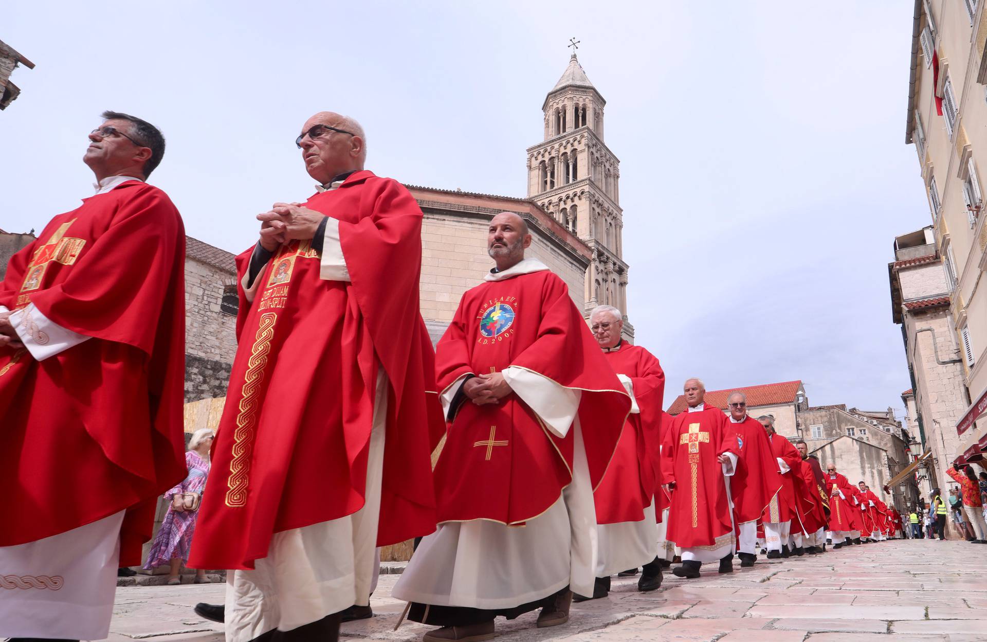 Split: Svečana procesija i sveta misa u čast sv. Duje