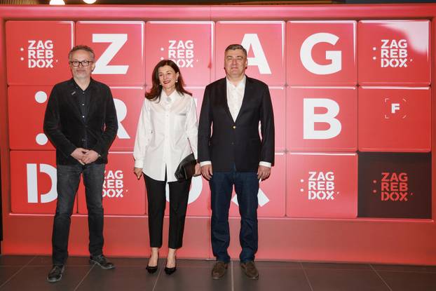 Zagreb: Predsjednik Milanović sa suprugom na otvorenju ZagrebDoxa 2026. i projekciji filma "Sintetičko suosjećanje"