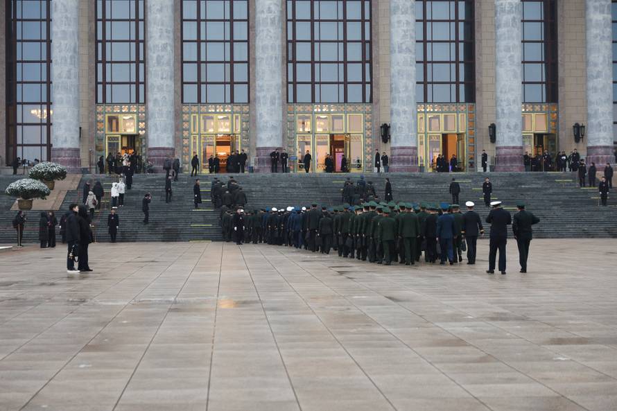 China's NPC opening session at the Great Hall of the People, in Beijing