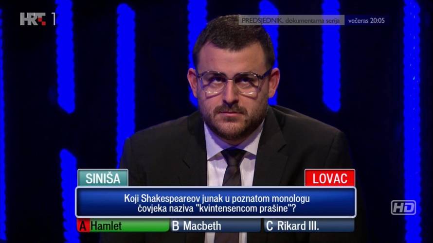 Glumac po peti put u 'Potjeri': Kotiga mu 'oteo' 100.000 kuna