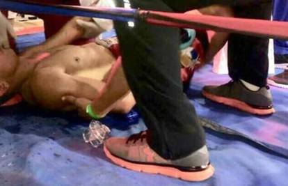 Užas u ringu: Boksač ima izljev krvi u mozak, bori se za život