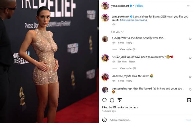 FOTO Internet i dalje bruji o goloj Bianci. Memovi se nižu: 'Idući put će skinuti i svoju kožu'