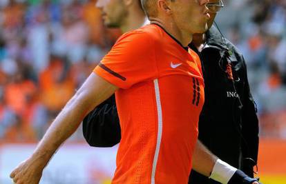 Robben neće igrati protiv Danske zbog ozljede tetive