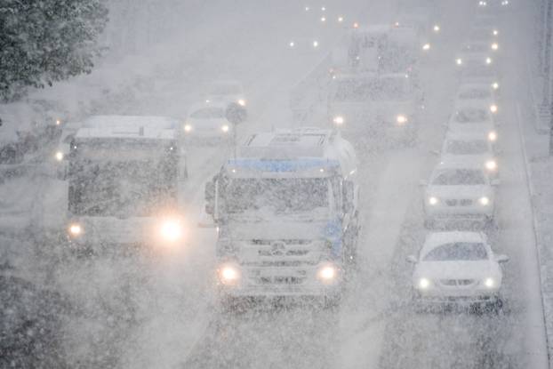 Sudden winter in Munich