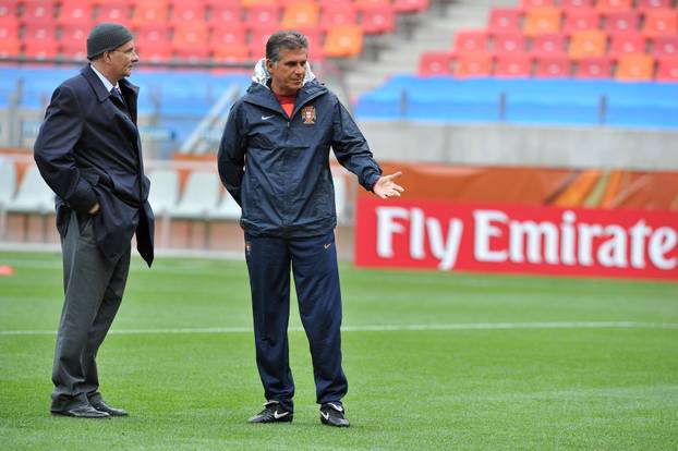 Port Elizabeth: Trening nogometne reprezentacija Portugala