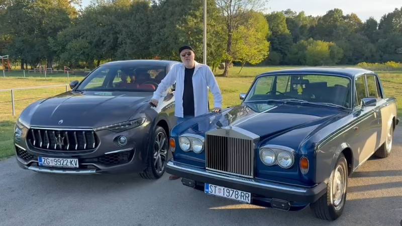 Vuco pokazao skupe aute: 'Ne želim se praviti važan, ali treba biti rock'n'roll zvijezda...'